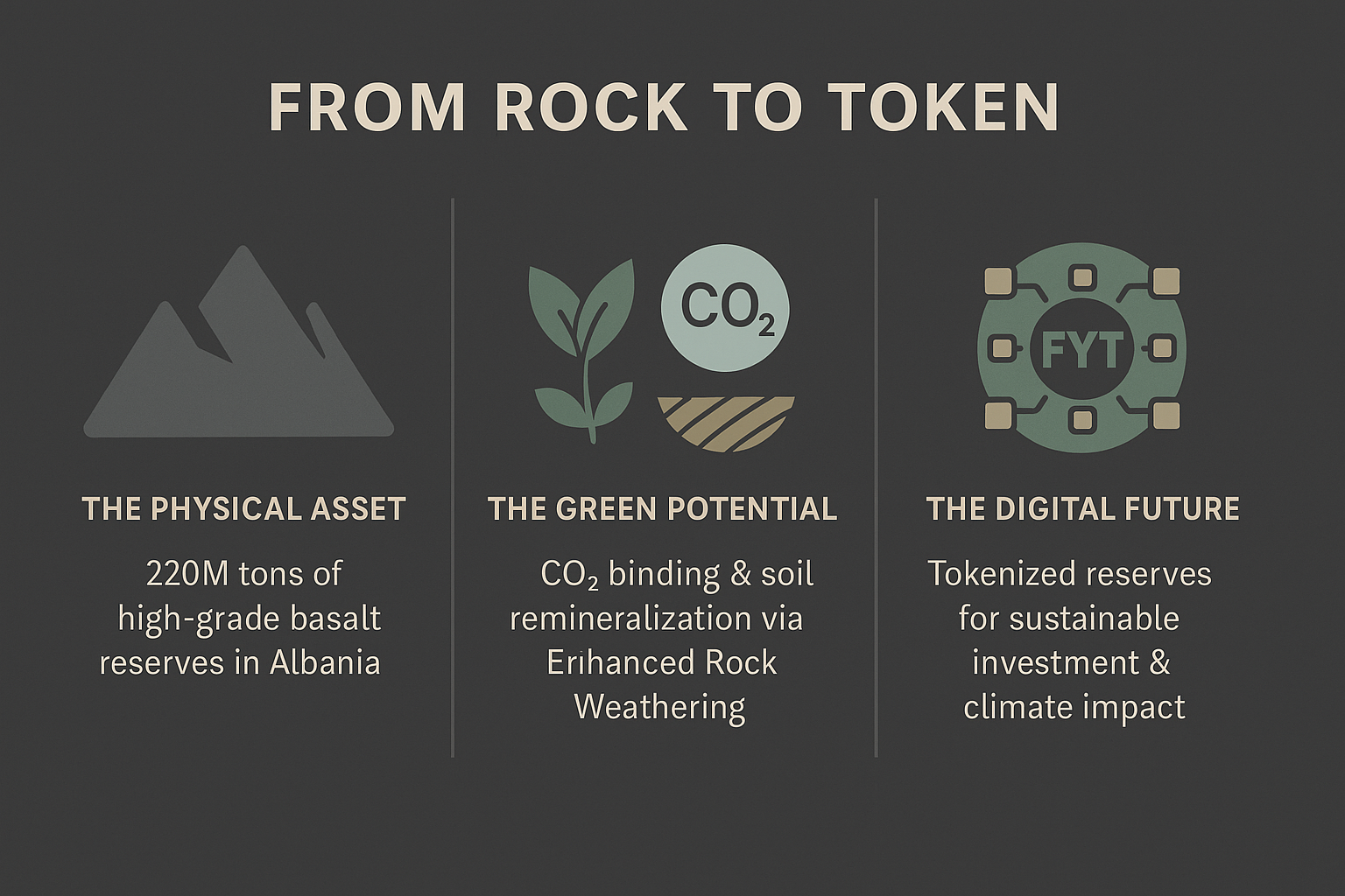 Balkan Basalt tokenizes natural resources for a sustainable planet