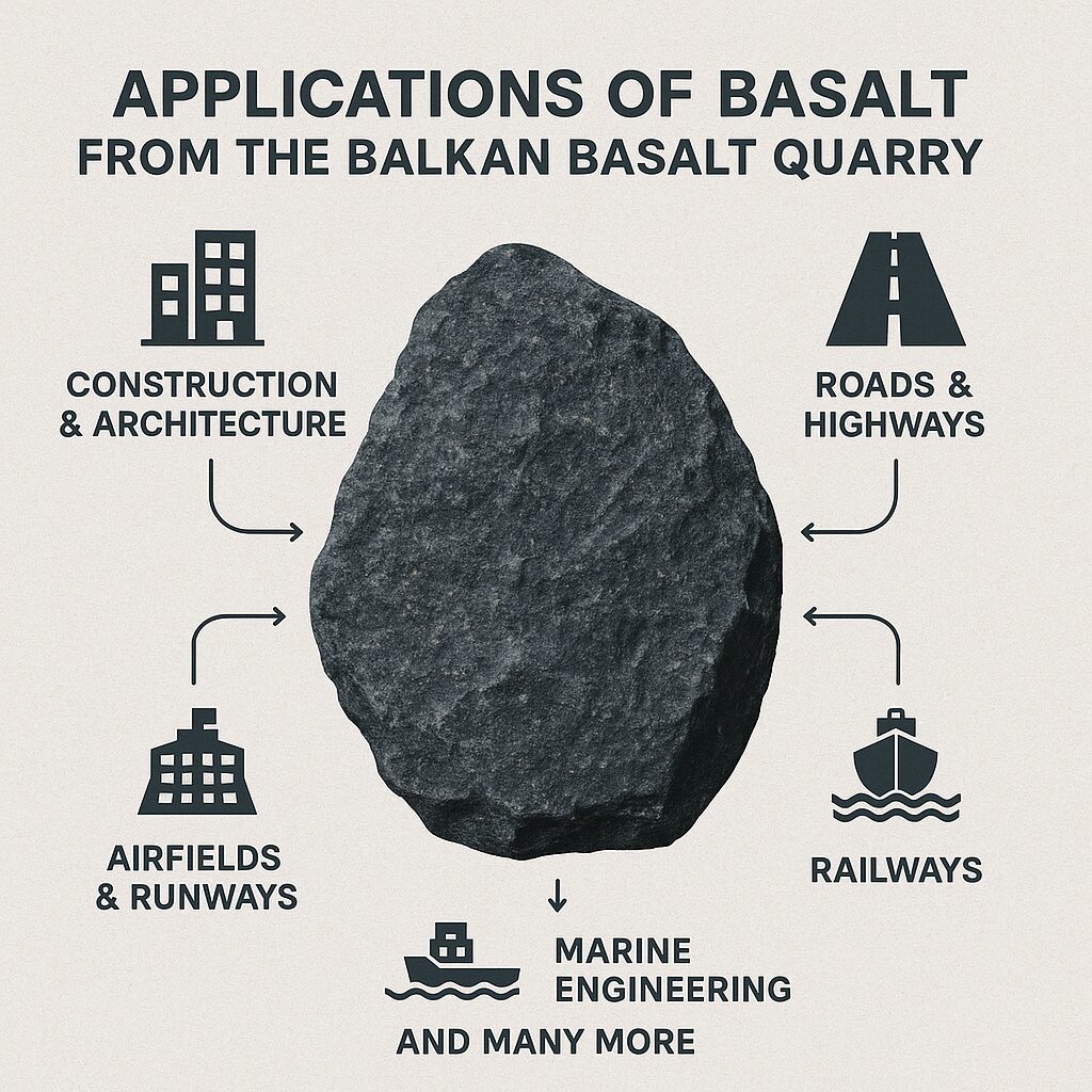 Balkan Basalt offers premium basalt for industrial uses